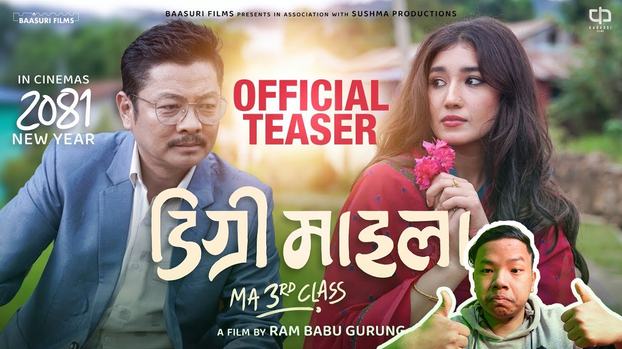 DEGREE MAILA Nepali Movie Teaser Reaction Video | Dayahang Rai | Aanchal Sharma | Ram Babu Gurung