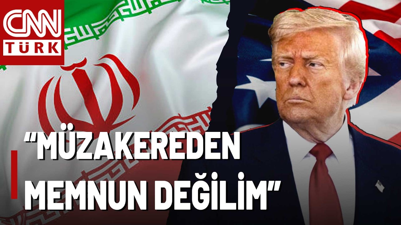 SON DAKİKA🚨Trump'tan İran'la Müzakere Açıklaması! 