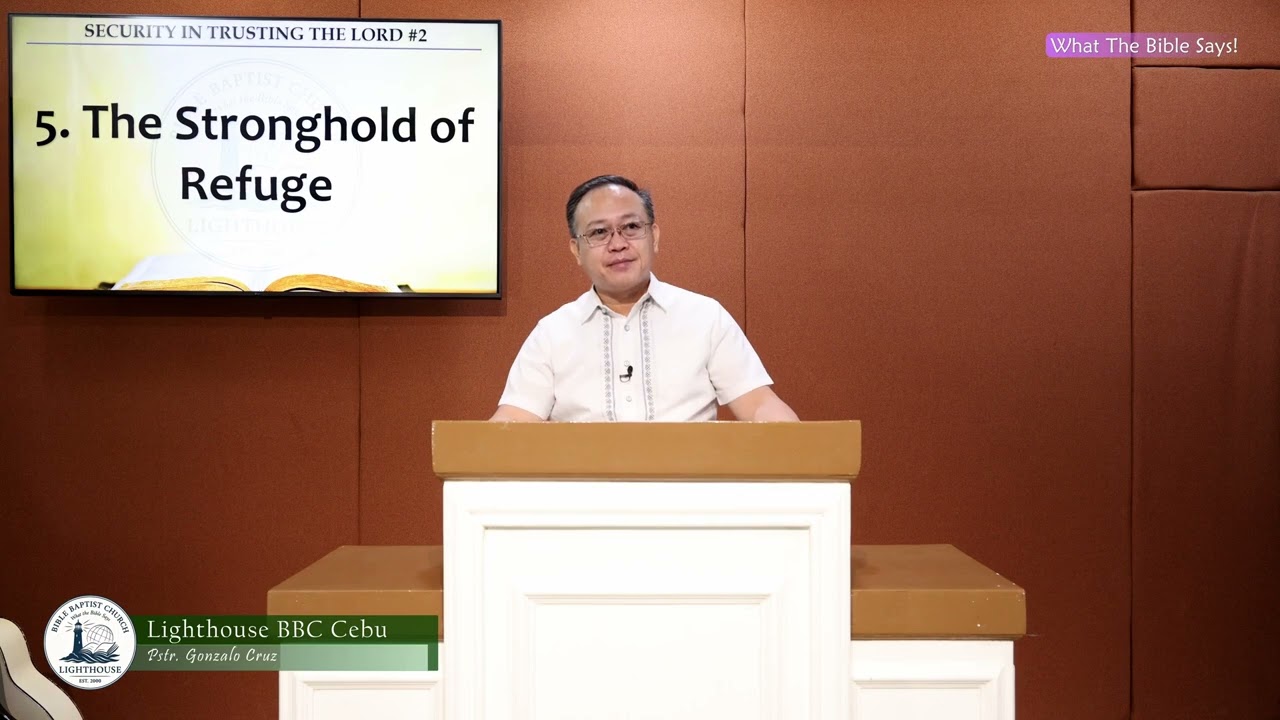 Psalm 91 - SECURITY IN TRUSTING THE LORD #2 (Satutday, February 21, 2026) Pstr. Gonzalo Cruz