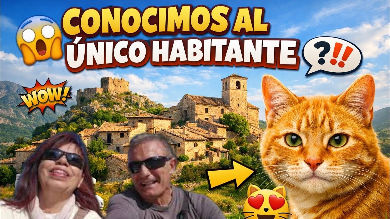 🛑 RIÓPAR VIEJO 🏰 | El pueblo que despierta en verano… y su guardián felino 😺🚐