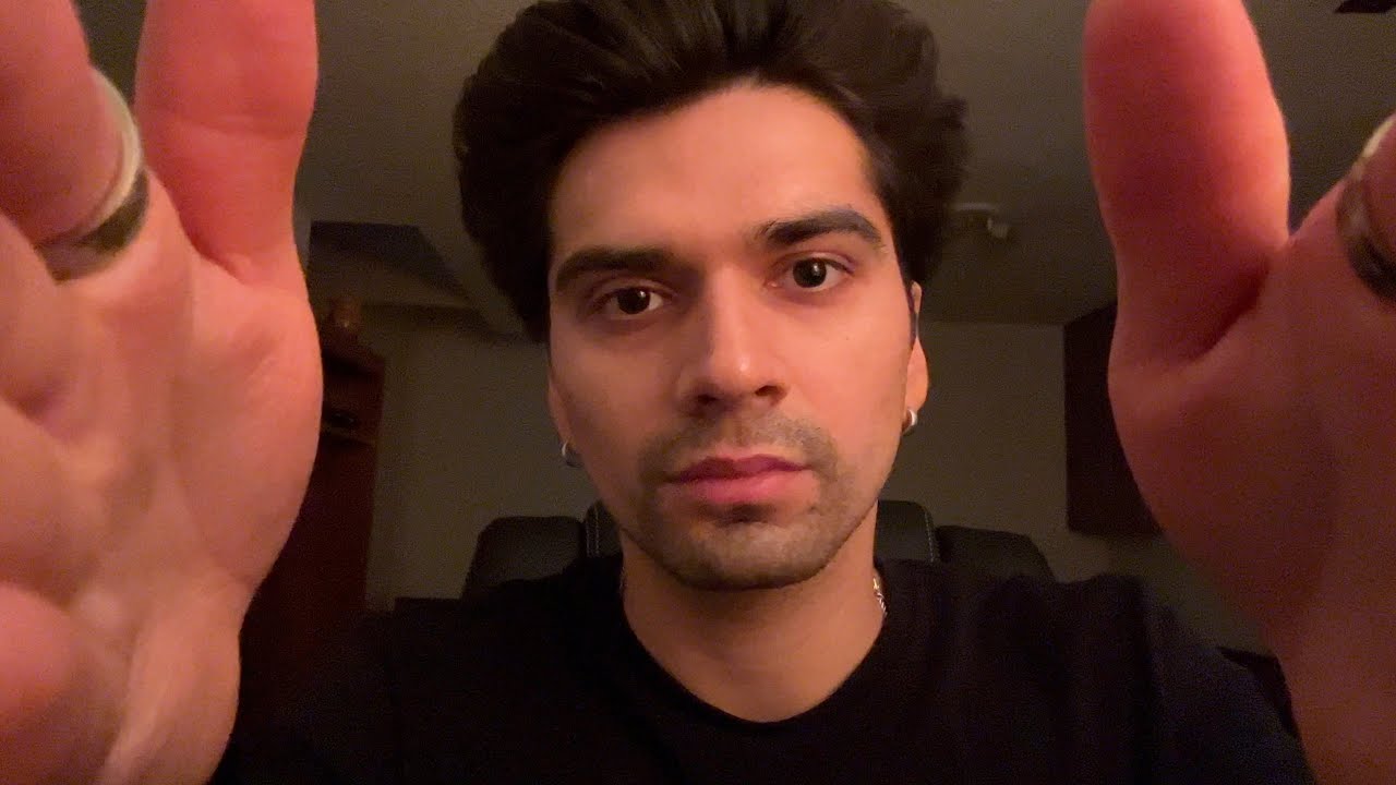ASMR Hand Movement Practice + Inaudible Whispering