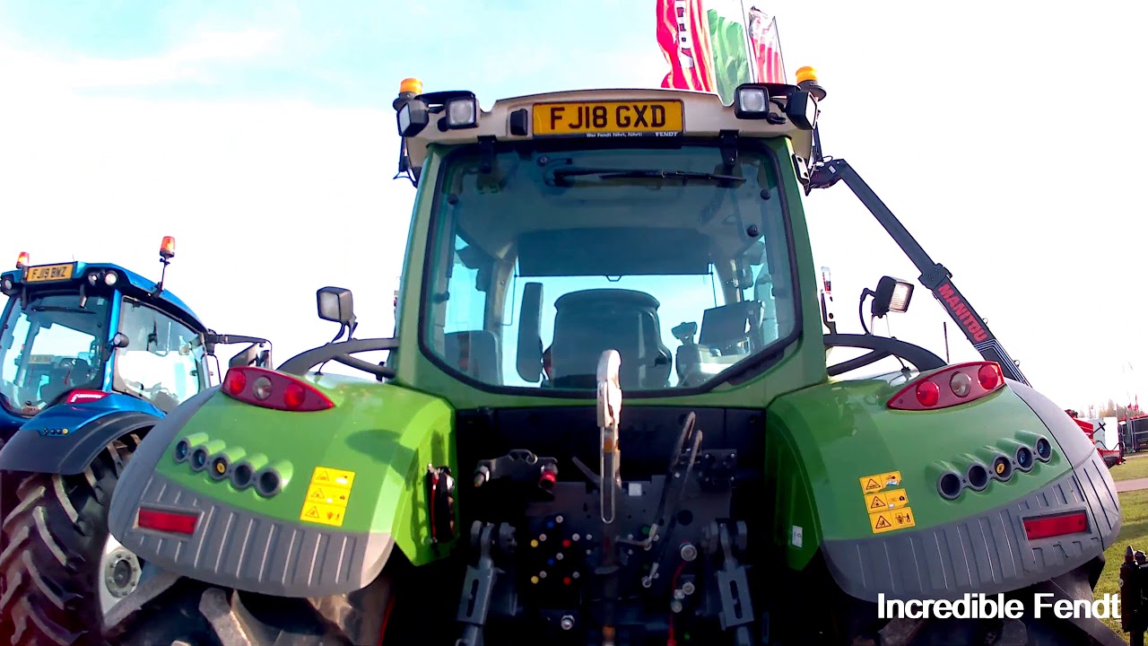 2018 Fendt 718 Vario ProfiPlus 6.1 Litre 6-Cyl Diesel Tractor (181 HP)