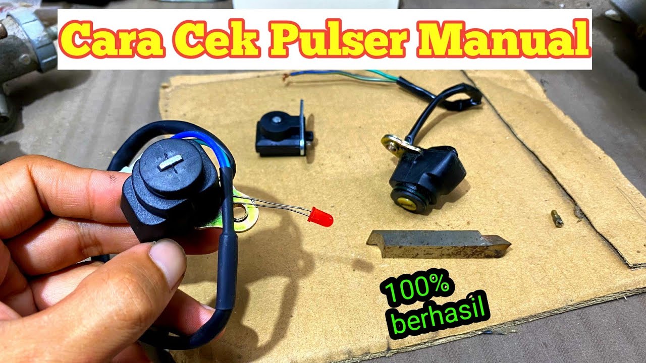 CARA CEK PULSER MANUAL PAKE ALAT SEADANYA