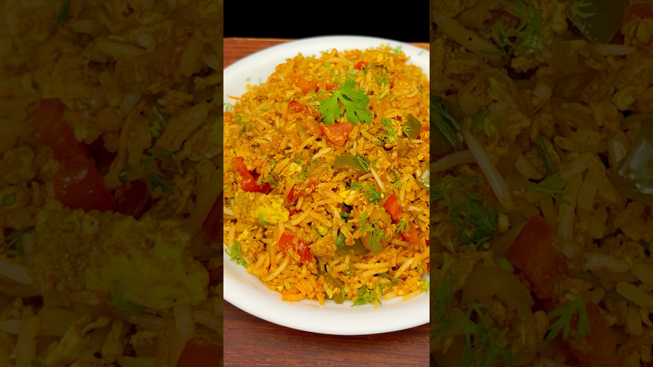 Instant Egg Rice 🥚 Anda rice 🔥ASMR Cooking 