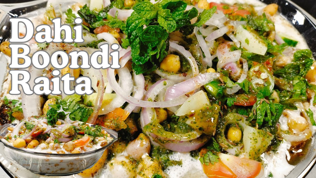 Boondi Raita Recipe With Chutney|Dahi Boondi Ka Raita|Raita Boondi|@al-rahmanfoods8097