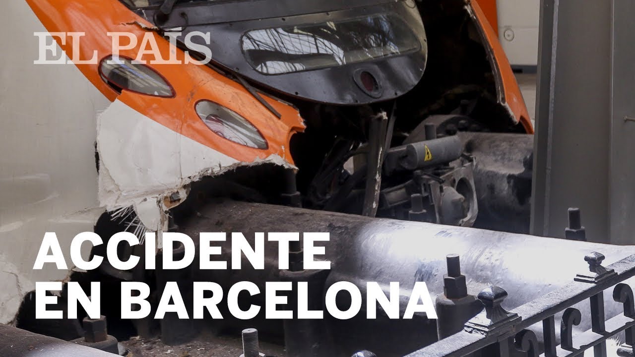 Rodalies: Accidente de tren en la estaci&oacute;n de Francia en Barcelona | Internacional