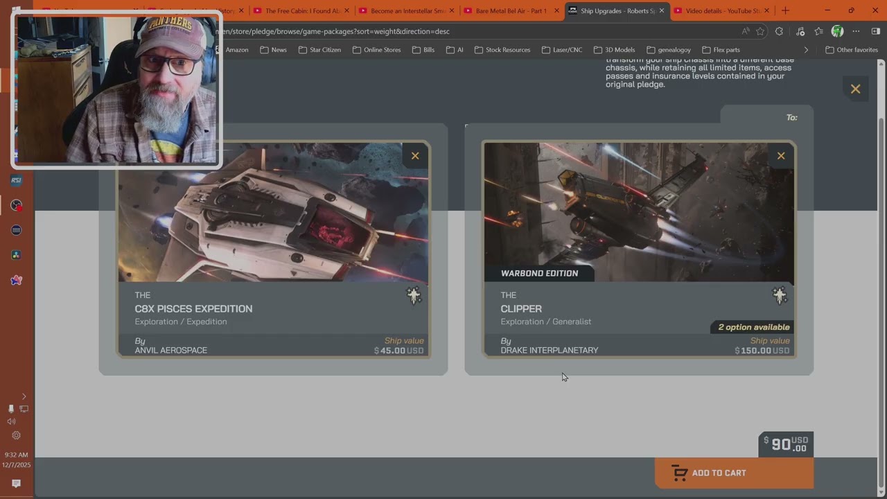 New Citizens guide to Star Citizen - Pledge Store Ship Upgrades and Store Credit