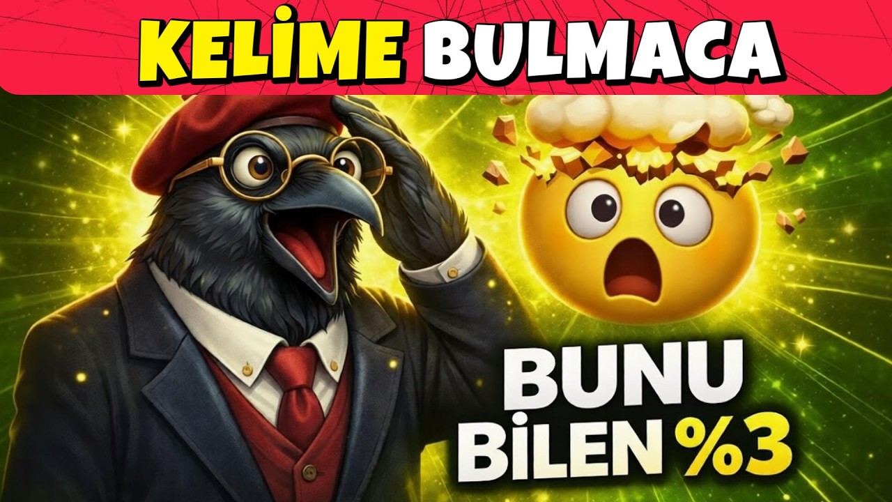 EMOJİLERLE KELİME BULMACA , KELİME BİLGİNİZİ TEST EDİN PART 1