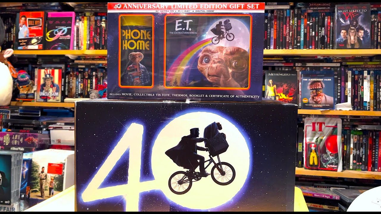 E.T.  The Extra Terrestrial 40th Anniversary 4K Ultra HD Gift Set  Mystery Unboxing Video