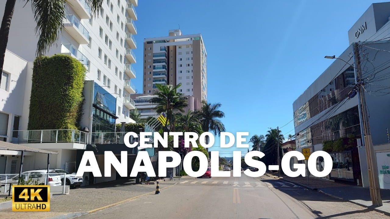 Anápolis-Goiás l Centro e Bairro Jundiaí