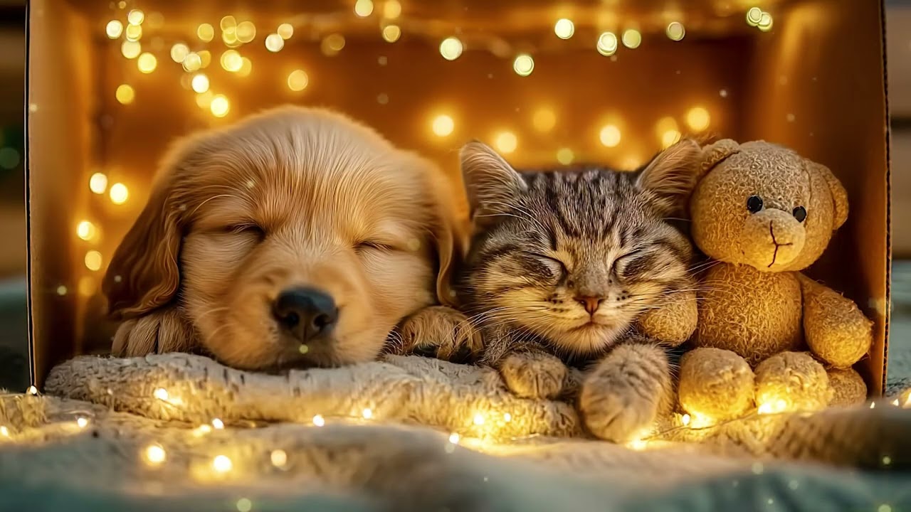 Soothing Nighttime Music for Dogs 💤 Gentle Stress Relief Sounds for Better Sleep