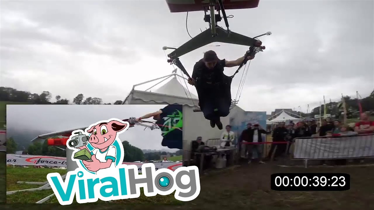Paragliding G Force Training || ViralHog