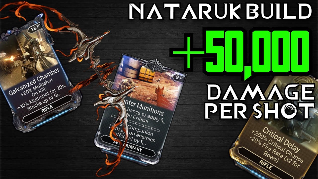 Я построил НАТАРУКА, ГОТОВОГО К СТАЛЬНОМУ ПУТИ... и он ВЕЛИКОЛЕПЕН [Warframe]