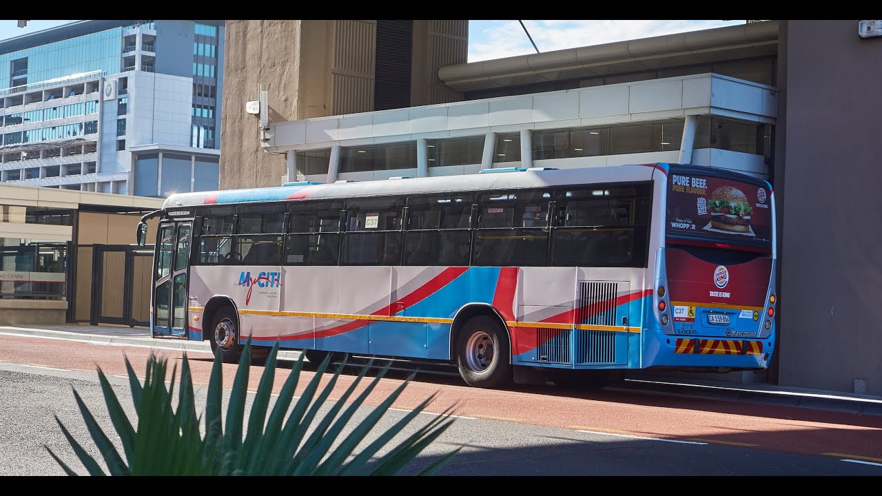 A Ride on a MyCiti Volvo B7R Bus