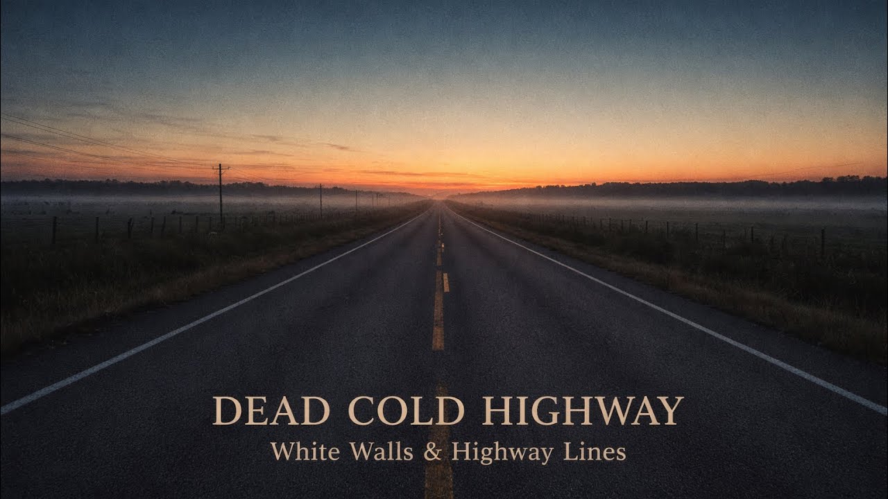 DEAD COLD HIGHWAY - White Walls & Highway Lines.