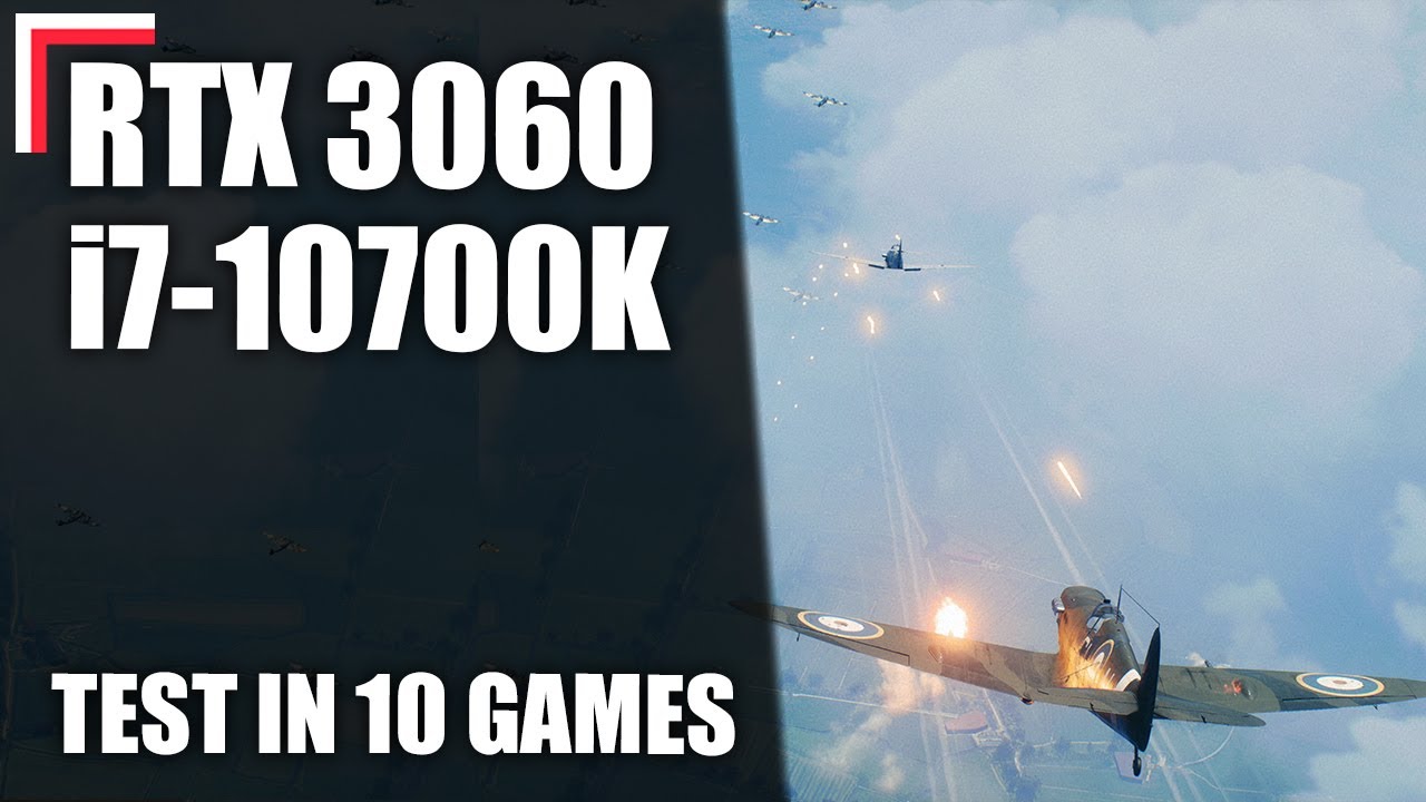 Intel Core i7-10700K + RTX 3060 12 ГБ &mdash; Тест в 10 играх! [1080p, 1440p, 4K]