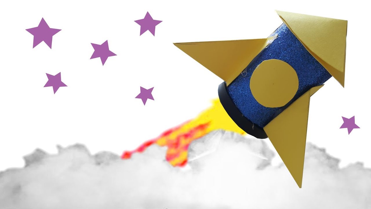 Backpulver Rakete - Experiment mit Backpulver und Essig - Rakete selber bauen