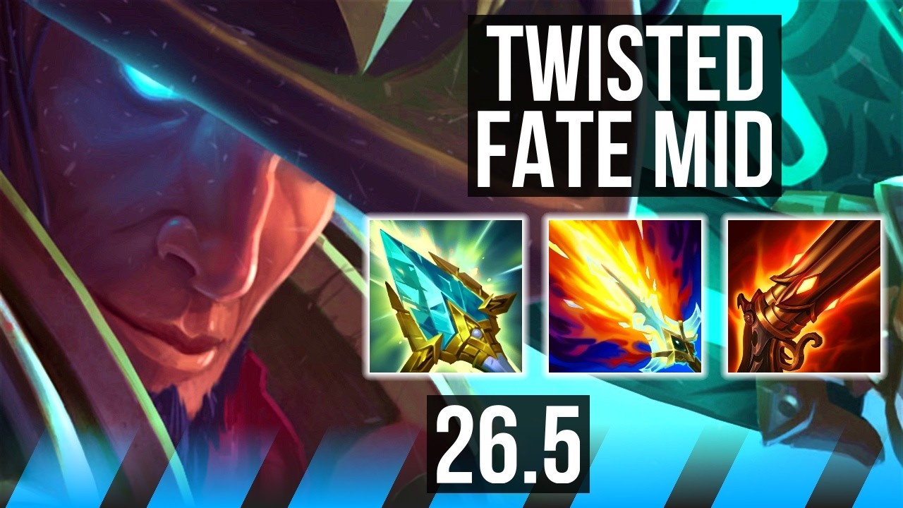 TWISTED FATE vs MALPHITE (MID) | 35K damage | EUW Master | 26.5