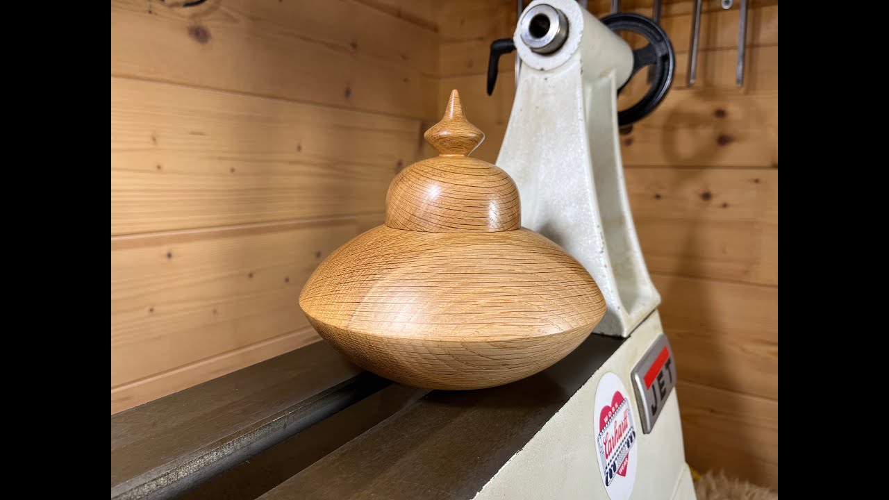 Candy Box Oaklay II. || Woodturning