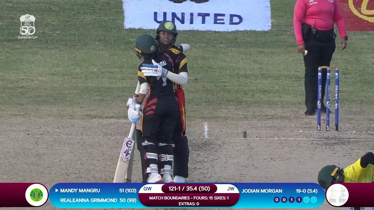 Cricket highlights today match: Guyana vs Jamaica Women West Indies Super50 LIVE