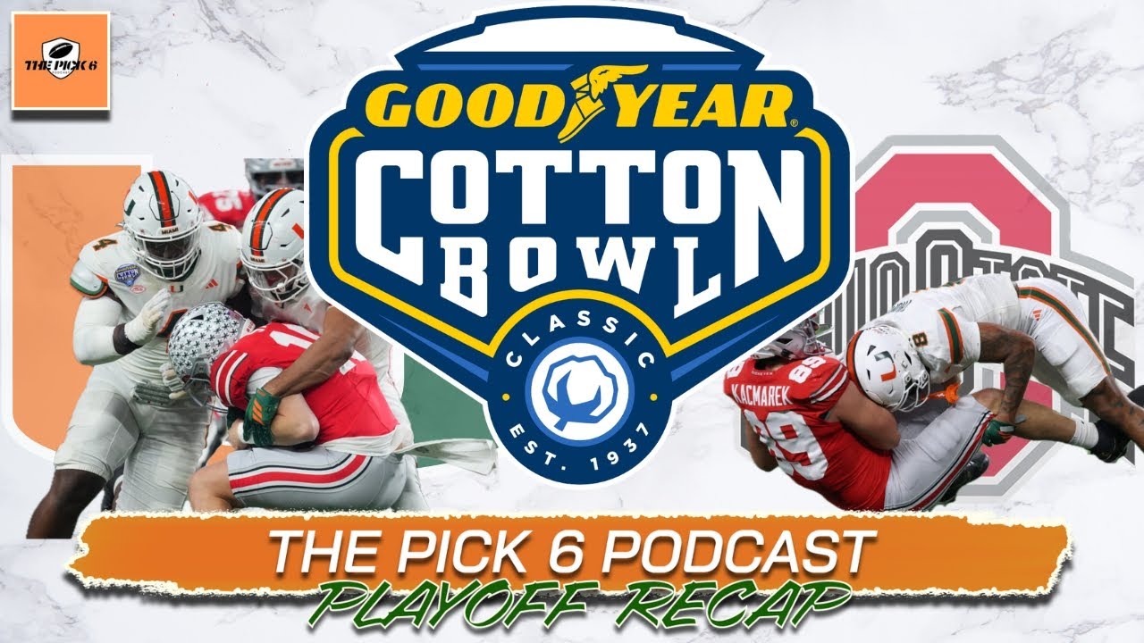 2025 COTTON BOWL I MIAMI HURRICANES DOMINATES THE OHIO STATE BUCKEYES 24-14 I CFP QUARTER FINALS