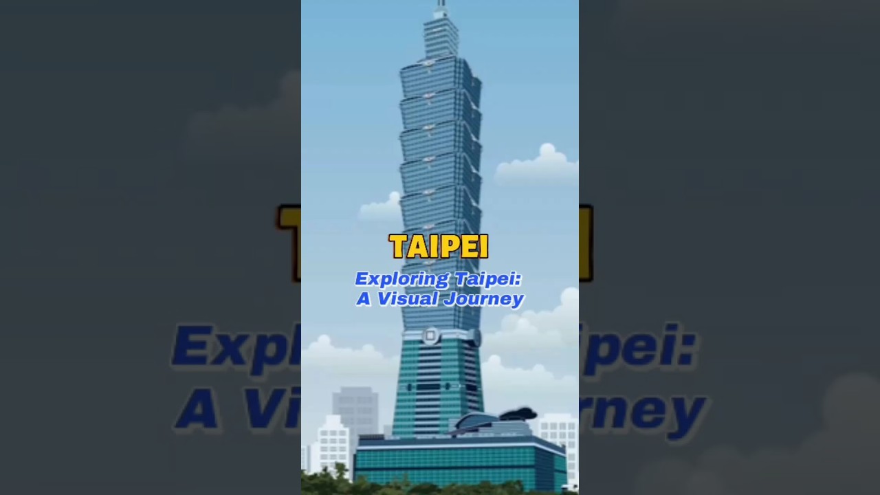 Taipei - Exploring Taipei - A Visual Journey #shorts #taipei #newtaipeicity