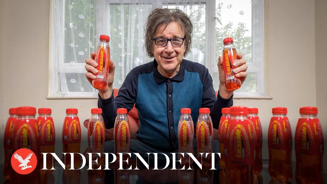Man who drinks eight Lucozade bottles a day vows to give up sugary drink after stroke scare