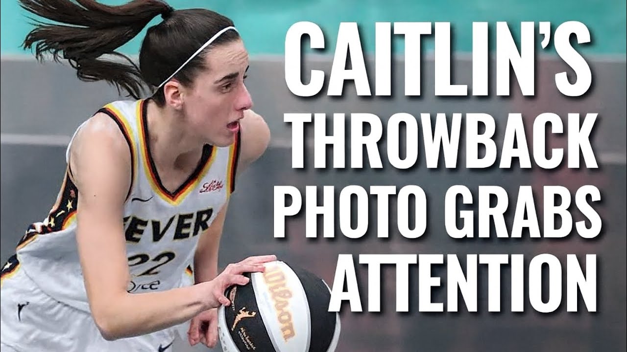 🔥 Caitlin Clark’s Throwback Photo Has Fans Buzzing! | Indiana Fever Star’s Signature Style Shines 🏀