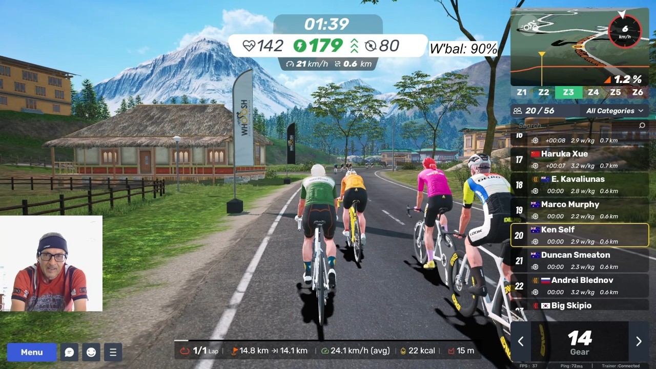 MyWhoosh Community Tour Mission Stage 5