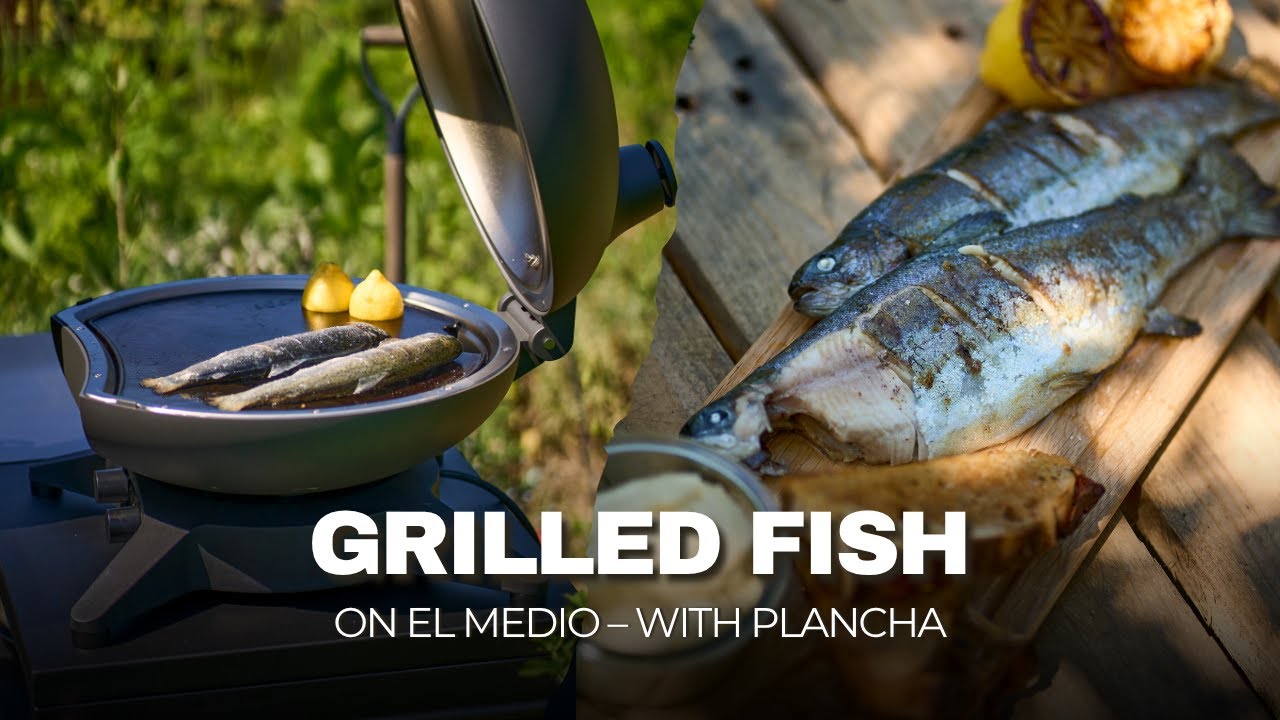 Grilled Fish on EL Medio – with Plancha