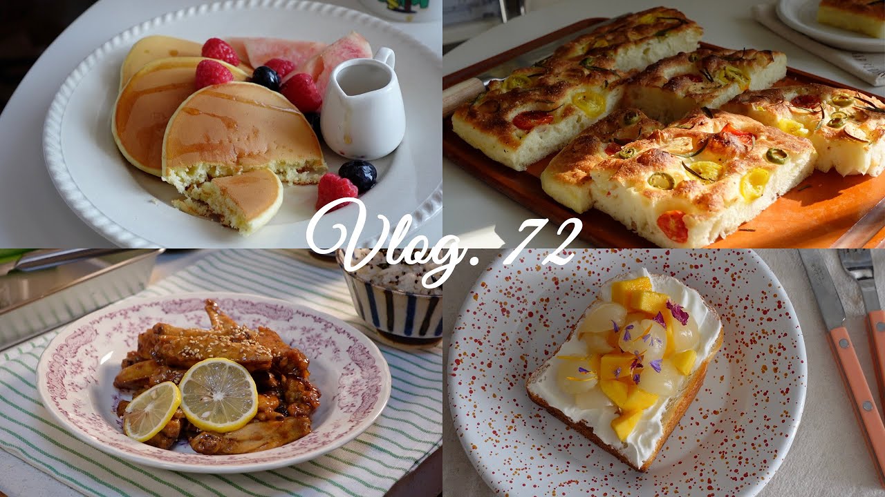 Летние освежающие блюда | Блинчики на завтрак🥞 | Чиабатта | Итальянская паста