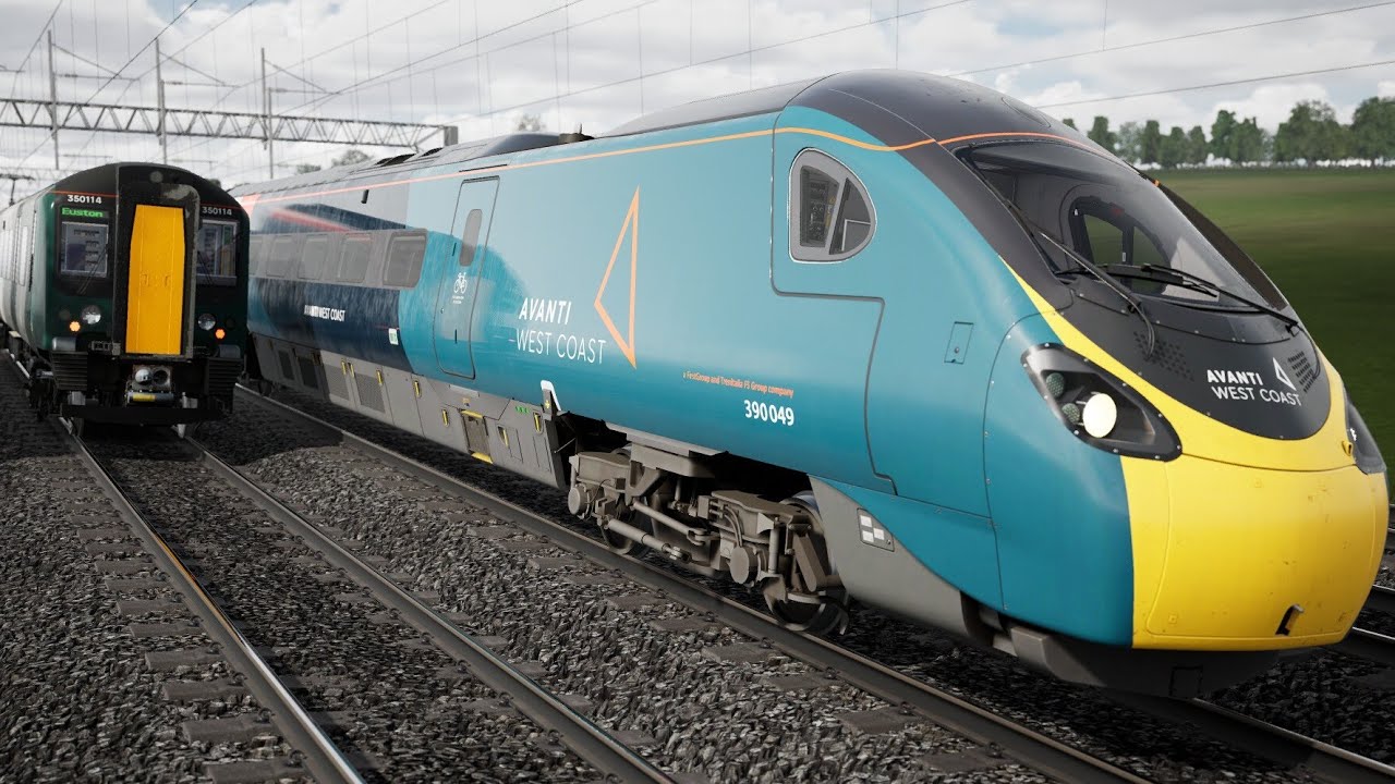 Train Sim World 5: Route Learning Class 390 Milton Keynes to London Euston