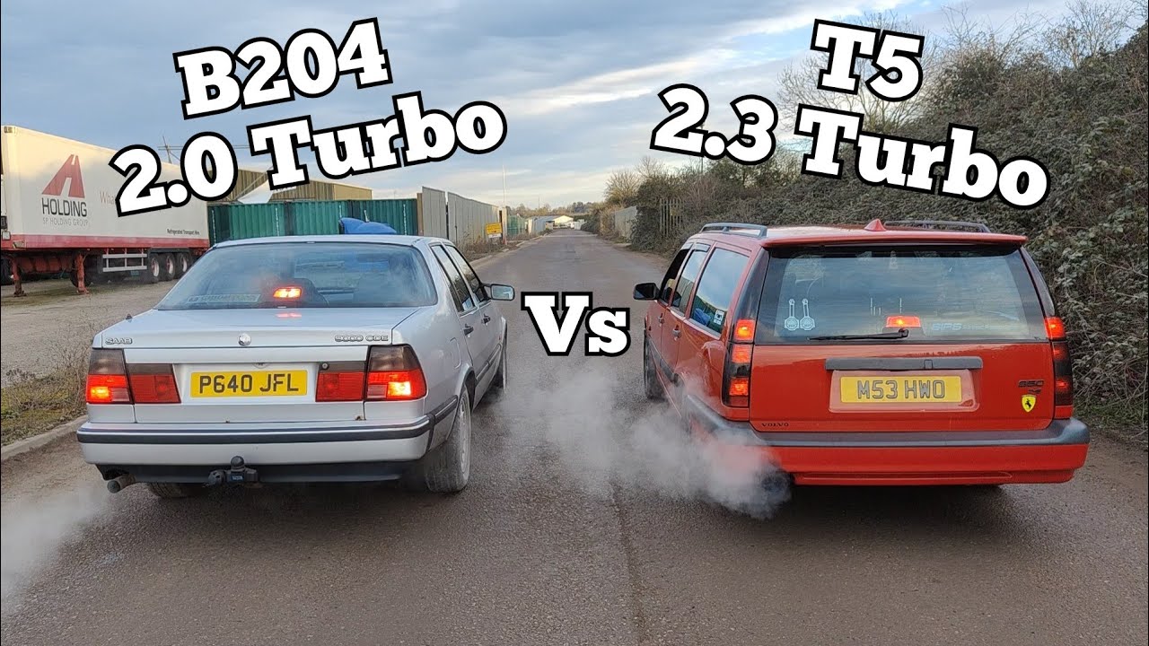 Swedish Car Show Down! - Saab 9000 Turbo Vs Volvo 850 T5