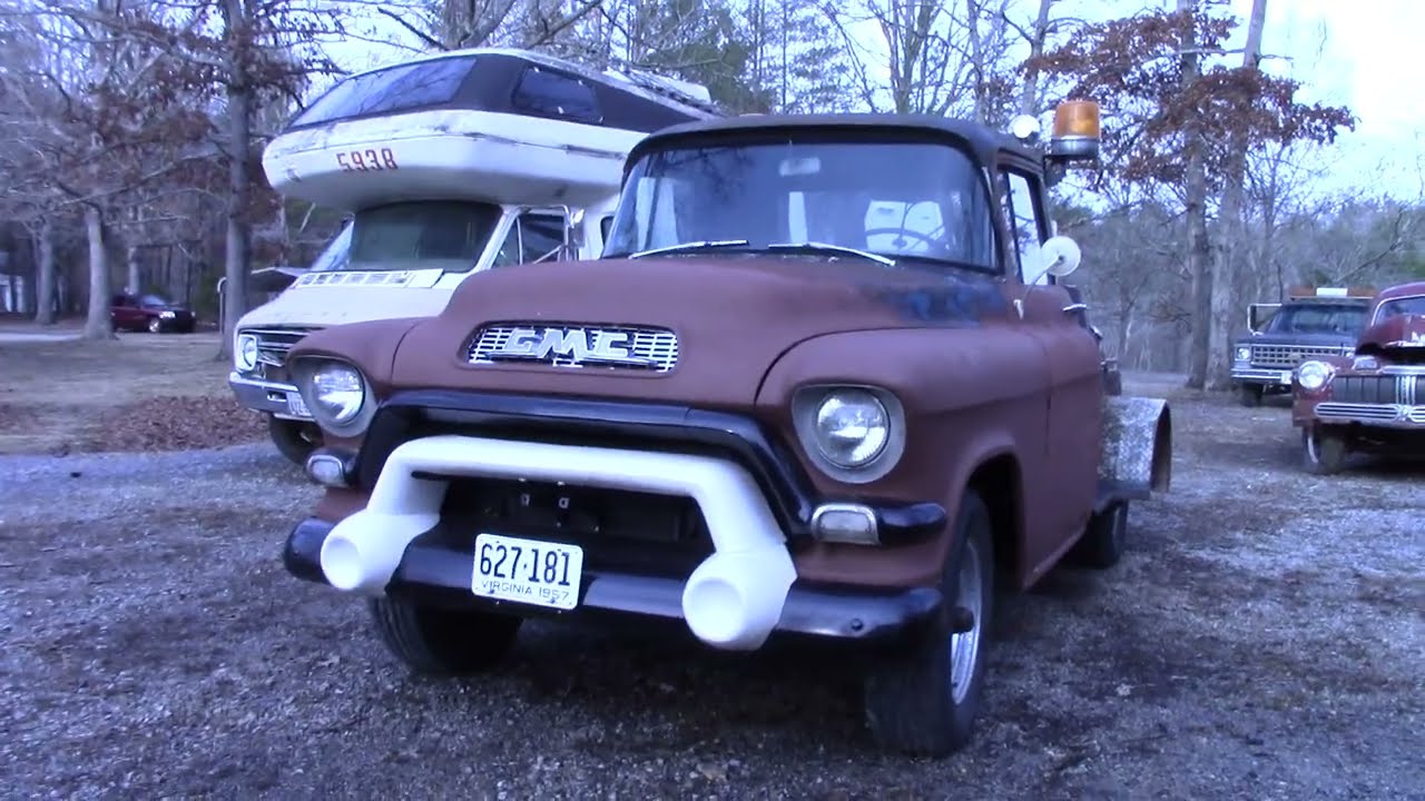 1956 GMC 1 ton Holmes 400 Wrecker Restoration Project