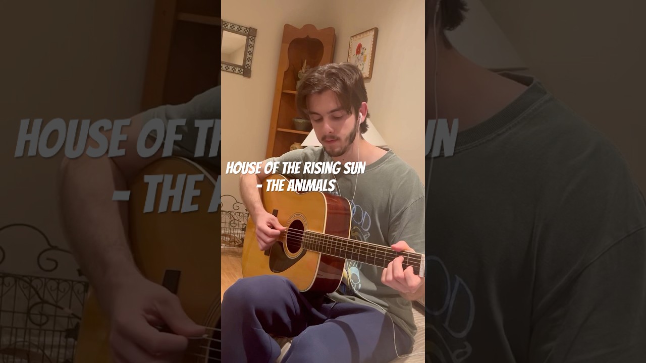 House of the rising sun #guitar #cover #theanimals