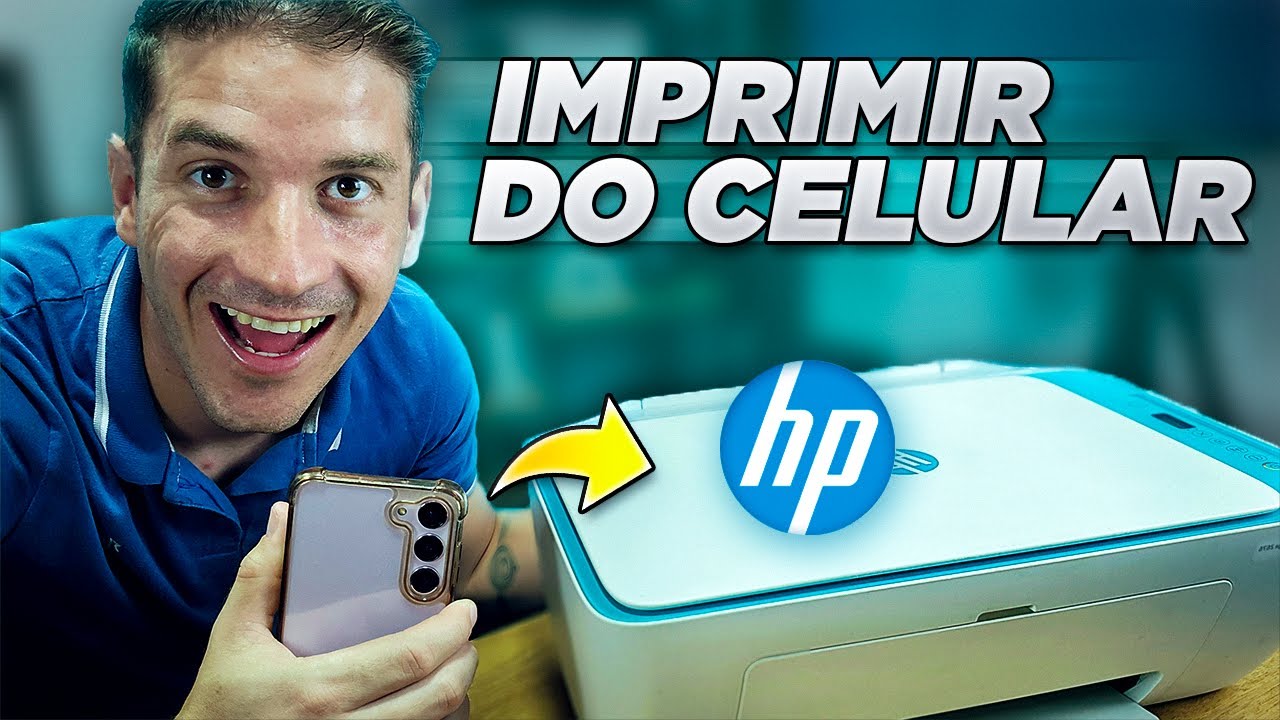 Como IMPRIMIR pelo CELULAR na IMPRESSORA HP - Tutorial ATUALIZADO