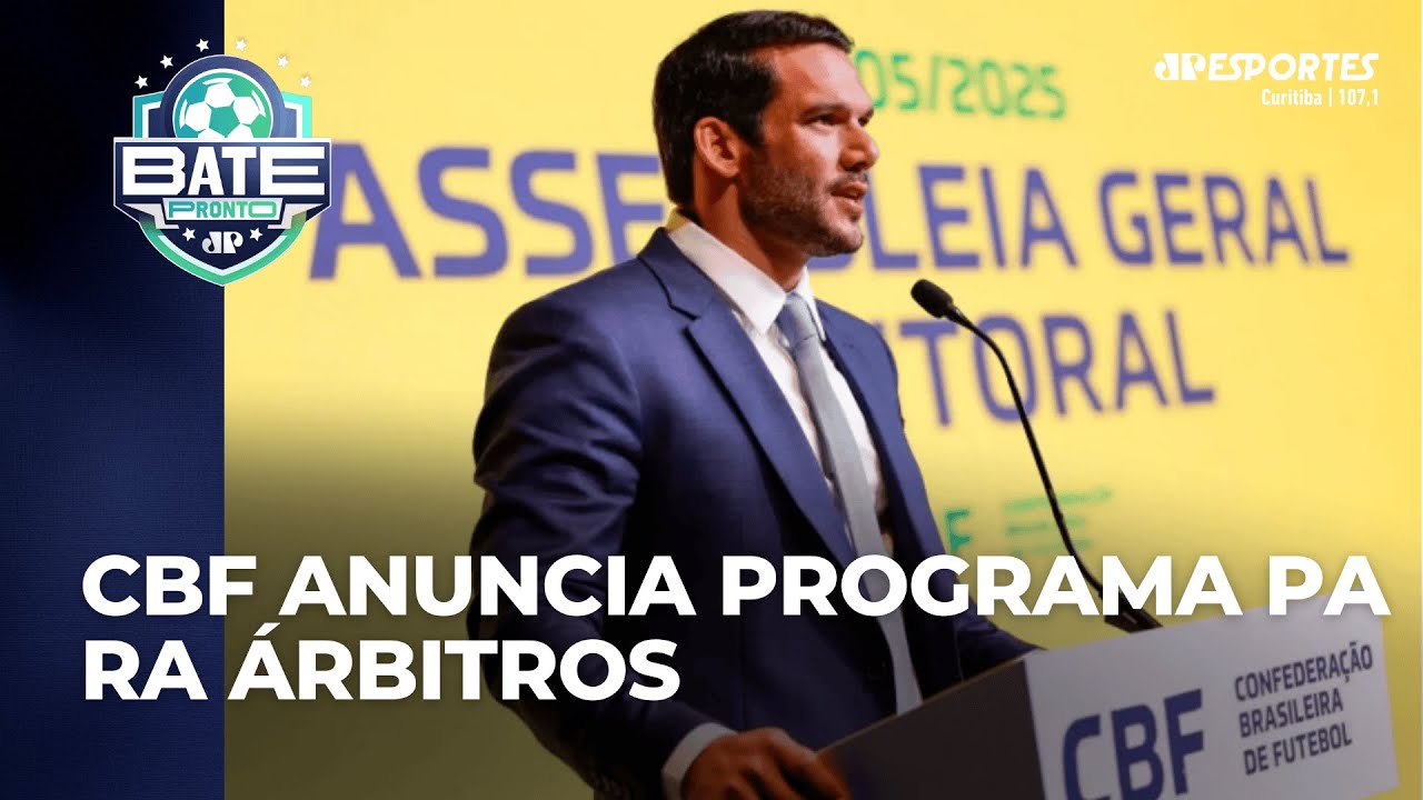 CBF anuncia programa de profissionalização de
