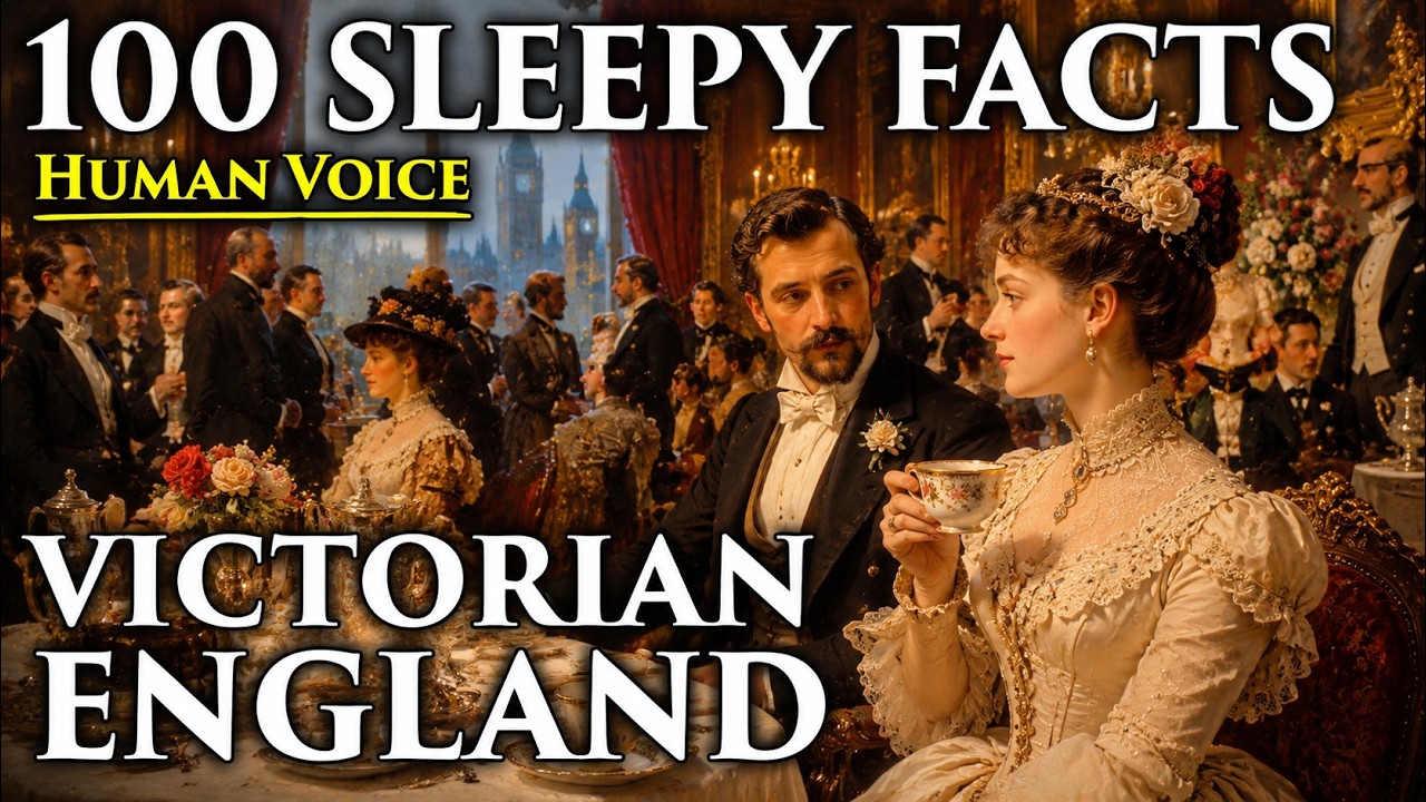 100 Facts About Victorian England to Fall Asleep To [Real Human Voice]
