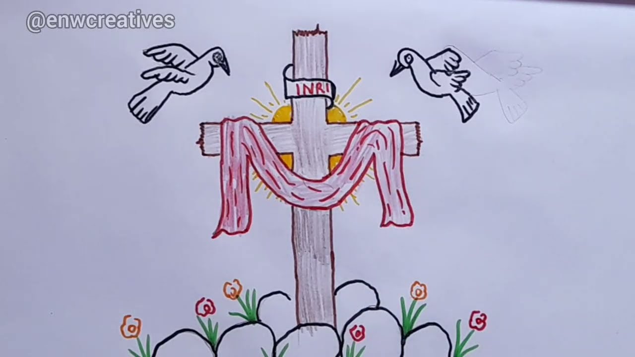 Jesus Cross Drawing #Jesus #cross #drawing 