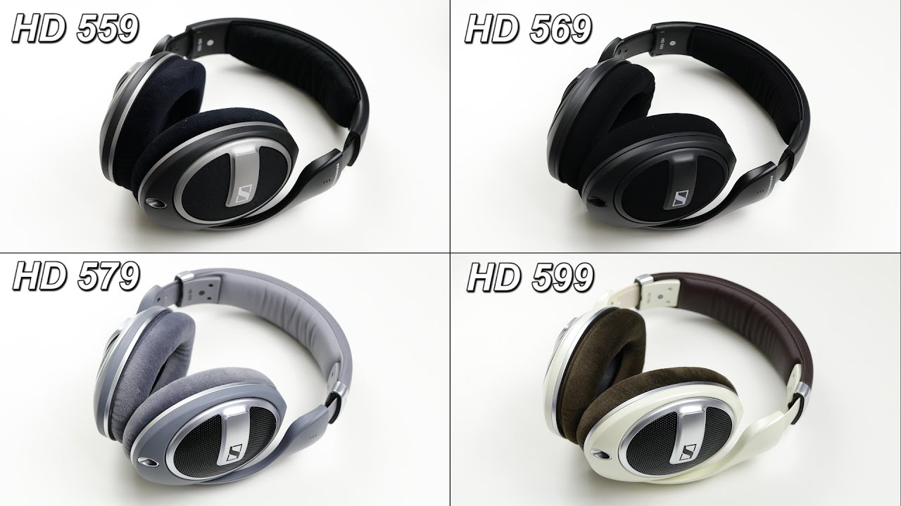 Sennheiser HD 500 Series (2016) Comparison (5/5)| HD 559 / HD 569 / HD 579 / HD 599