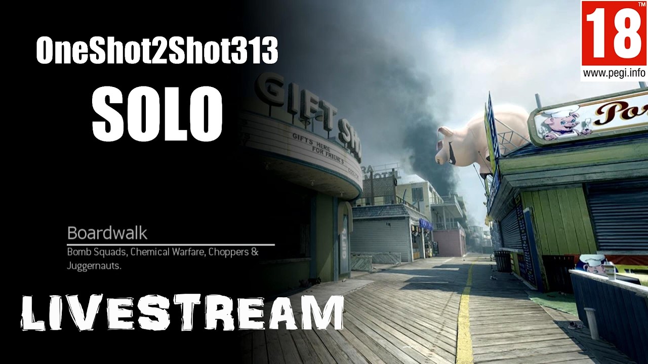MW3 Survival Solo Boardwalk Pt1 (18 As Specified By The Developers)