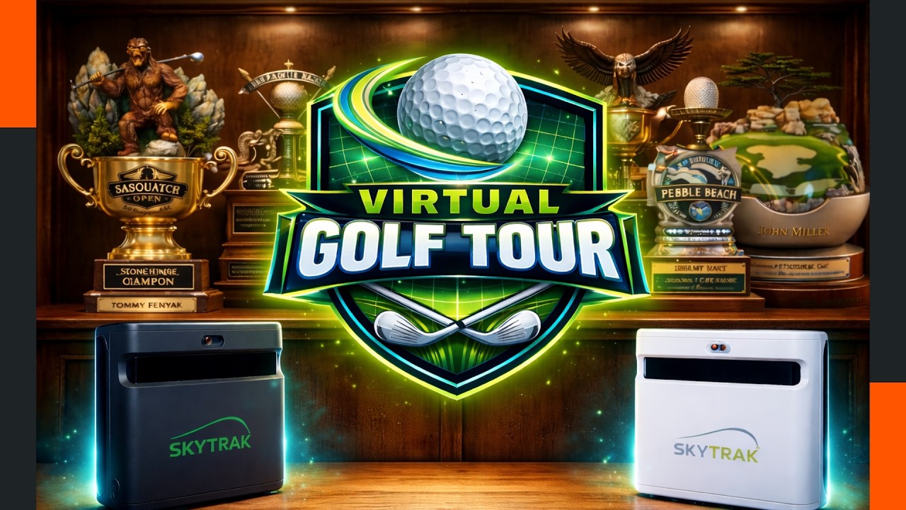 Play Competitive Golf at Home: SkyTrak Virtual Golf Tour Guide