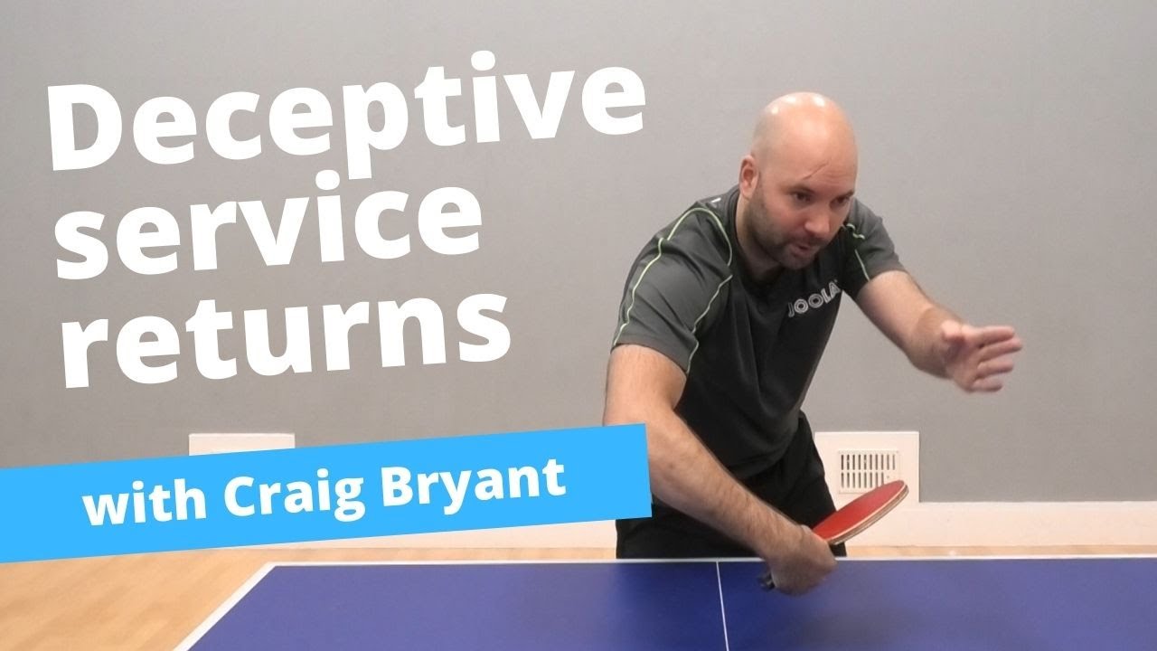 Nasty! How to confuse your opponent when returning serves (with Craig Bryant)