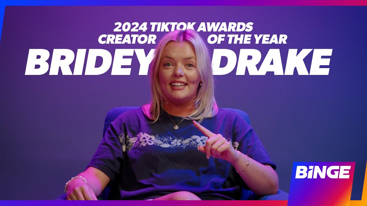 Pyjama entrepreneur turned content queen Bridey Drake | TikTok Awards Nominees | BINGE