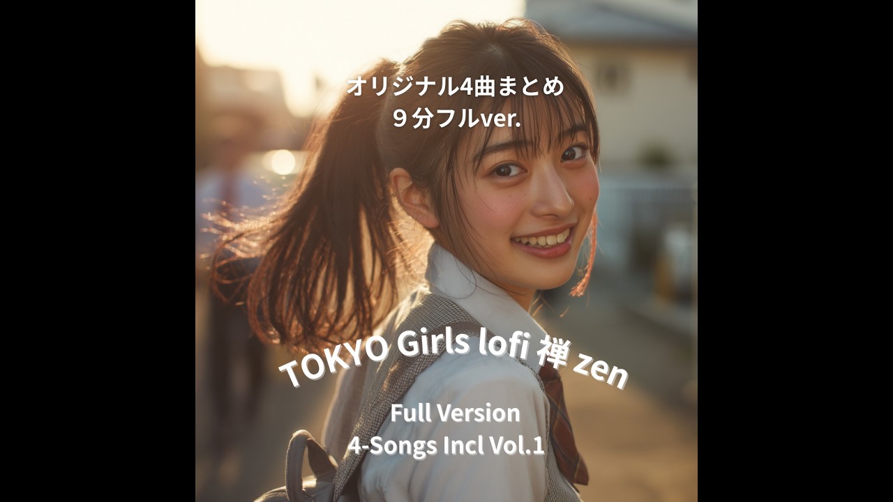 【フルver】前髪決まった日は大体無敵 ほか｜4曲まとめてみた！BGMに…気に入った曲があったらコメントで教えて#オリジナル曲  #音楽 #作業用BGM #女子高校生の日常 #lofi #chill