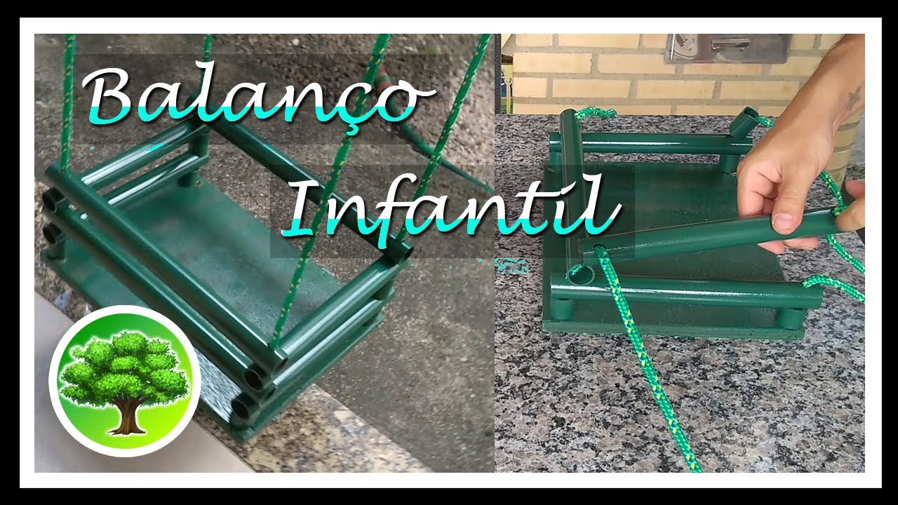 DIY - BALANÇO INFANTIL COM TUBO DE PVC