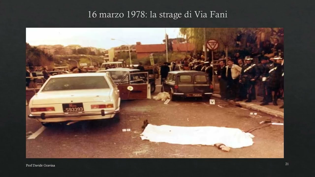 16 marzo 1978: La strage di Via Fani