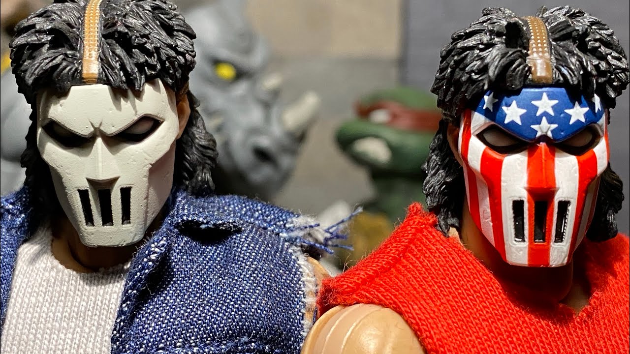 Mezcotoyz Casey Jones VS Mezco Casey Jones Exclusive Variant One:12 Collective Review @MezcoToyzLLC 