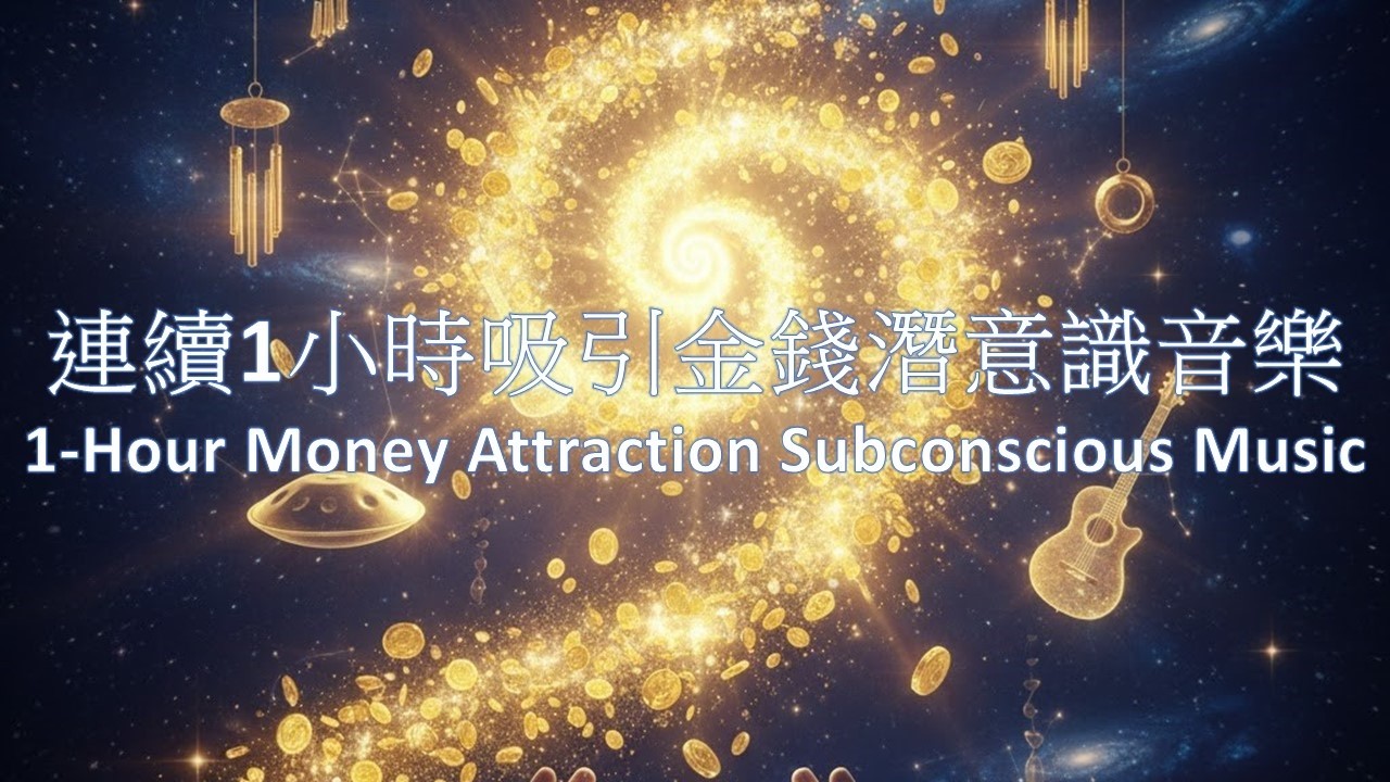 魔浪音樂系列 - [專輯：豐盛之源的流動] - 連續1小時吸引金錢潛意識音樂 (製作：戴維楚) MoLang - 1-Hour Money Attraction Subconscious Music