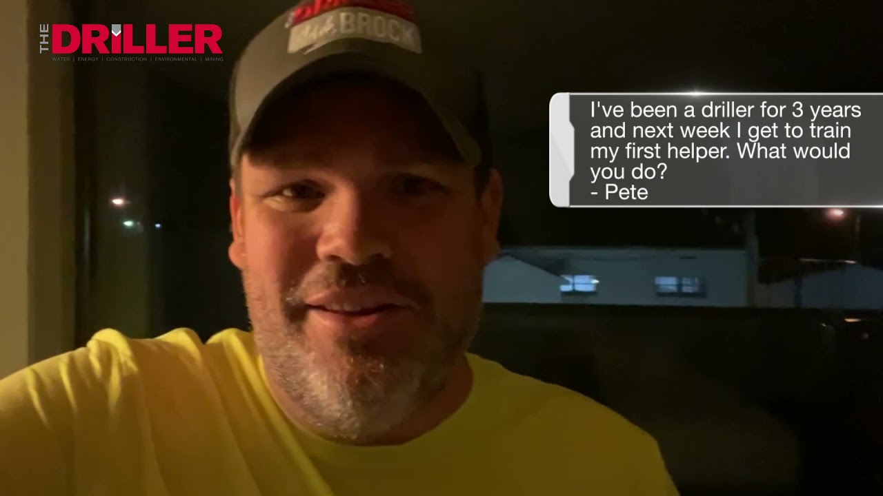 How Would you Approach Training your First Drill Helper?